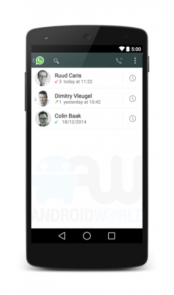 Следующая версия WhatsApp принесёт поддержку голосовых звонков