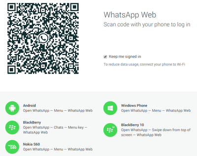 WhatsApp получил веб версию