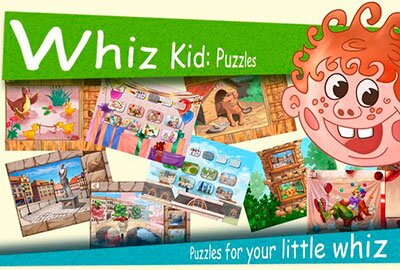 Whiz Kid: Puzzles необычные детские пазлы для iPhone и iPad