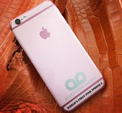 Amosu Couture выпустила розовый iPhone 6
