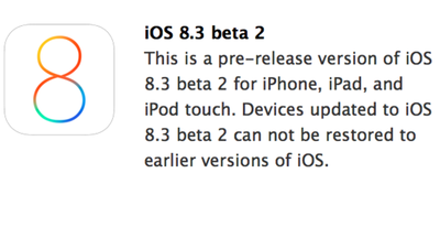 Вышла iOS 8.3 beta 2 с русскоговорящей Siri