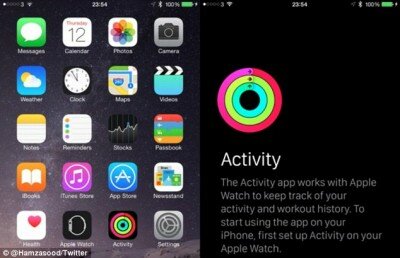 В iOS 8.2 обнаружили скрытое приложение Activity