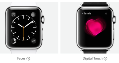 Четыре видеоролика, рассказывающие об особенностях Apple Watch
