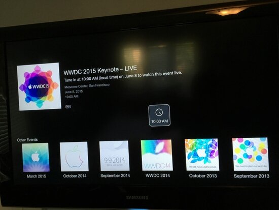 Apple будет транслировать презентацию WWDC 2015 