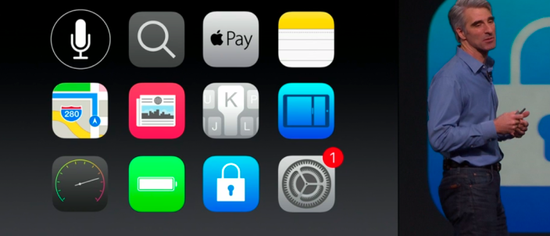 iOS 9 позволит временно удалять приложения для установки обновлений