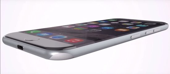Концепт iPhone 7 с экраном 2.5D