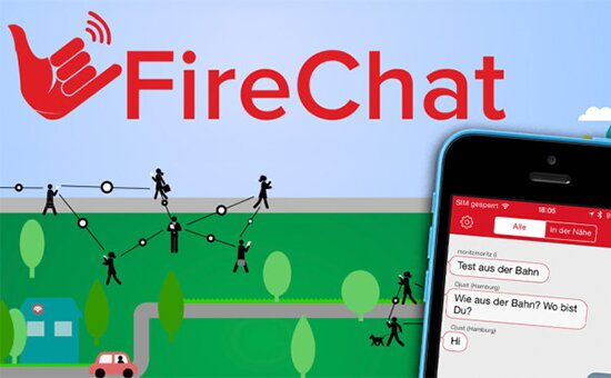 FireChat мессенджер, не использующий сотовые сети [Free]