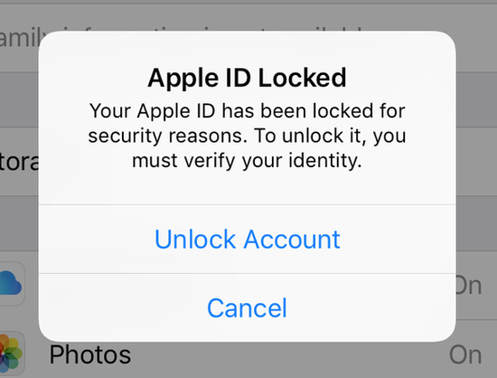 iOS 10 beta 2 блокирует Apple ID 